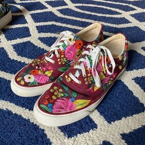 KEDS x RIFLE PAPER CO. Floral print canvas sneakers